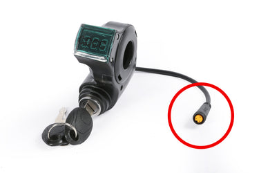 Voltmeter with Key Ignition Lock